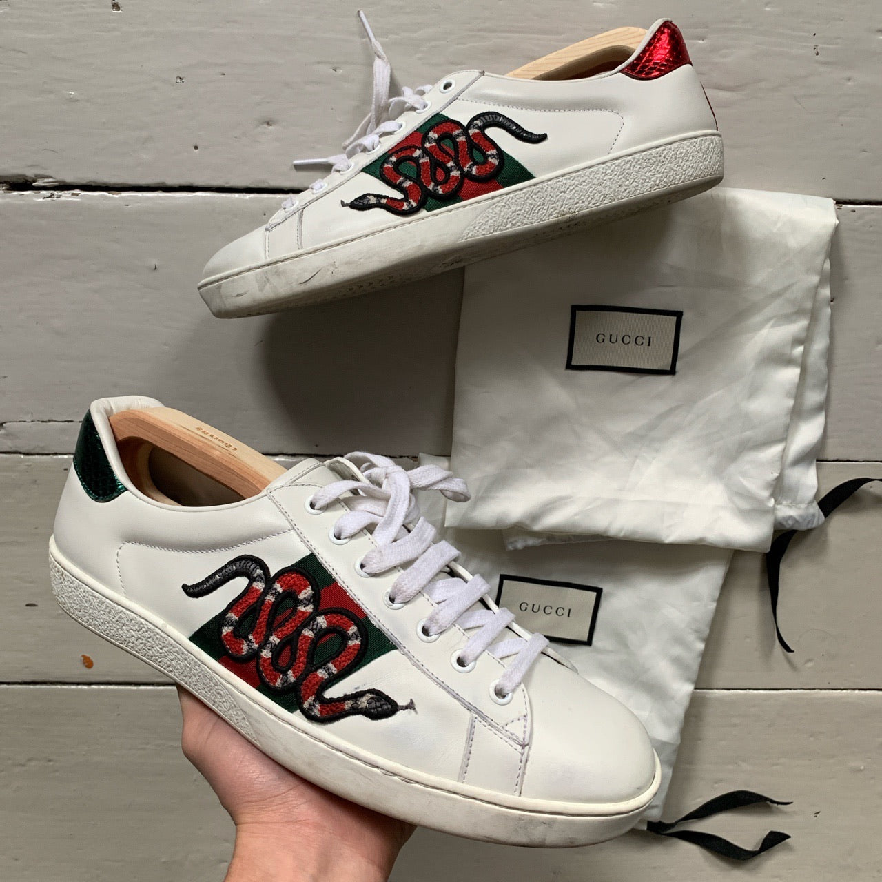 Gucci Snake Trainers (UK 9)