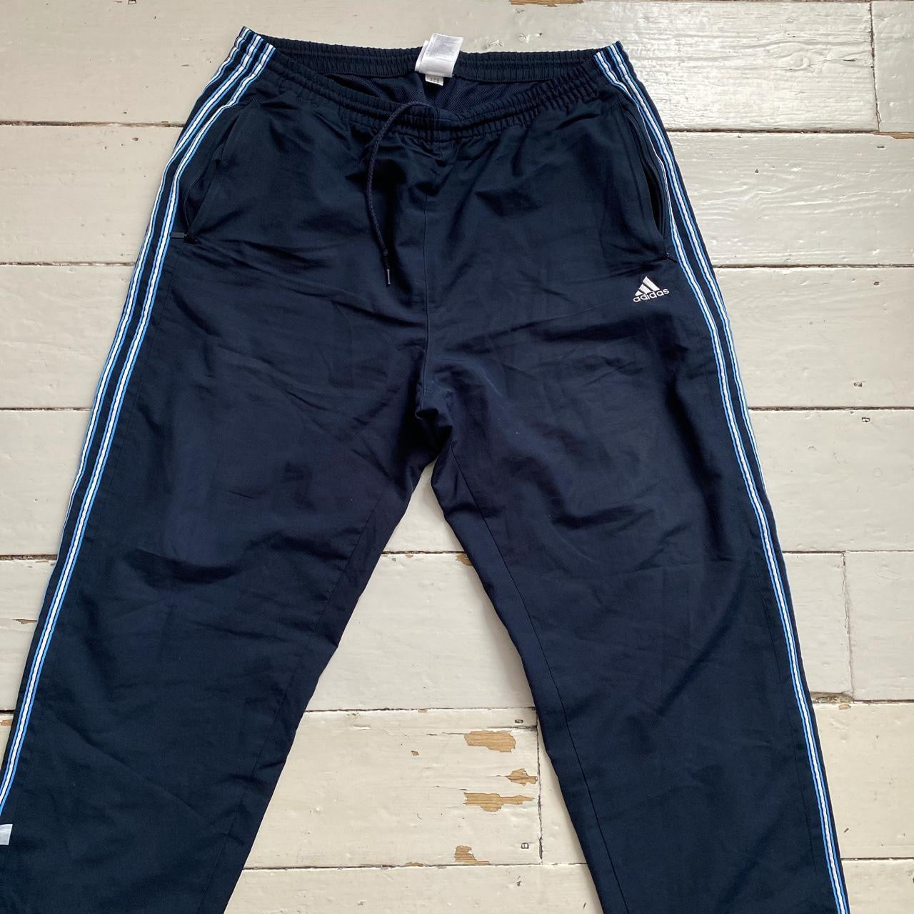 Adidas Navy Shell Bottoms (XL)