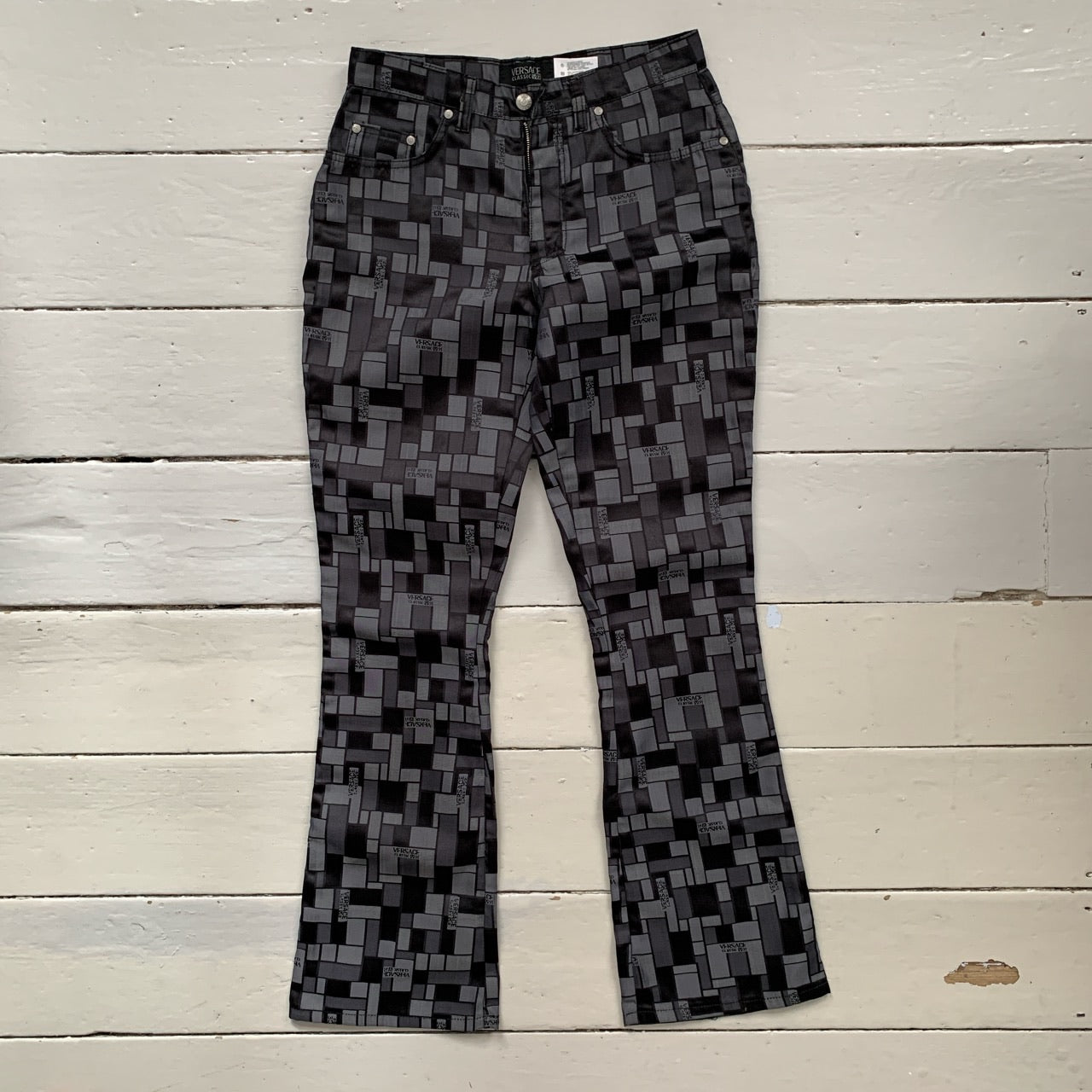Versace Classic Vintage Womens Monogram Trousers (W29 L30)