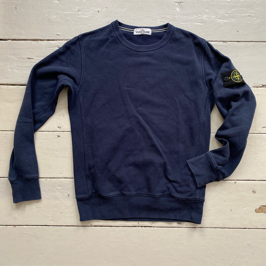 Stone Island Navy Jumper (Medium)