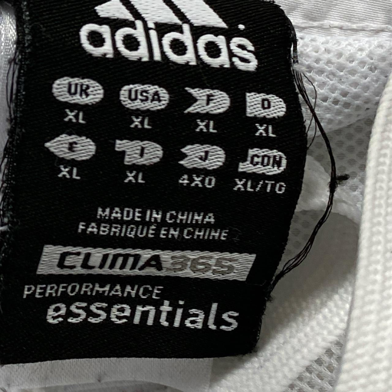 Adidas White Shell Shorts (XL)