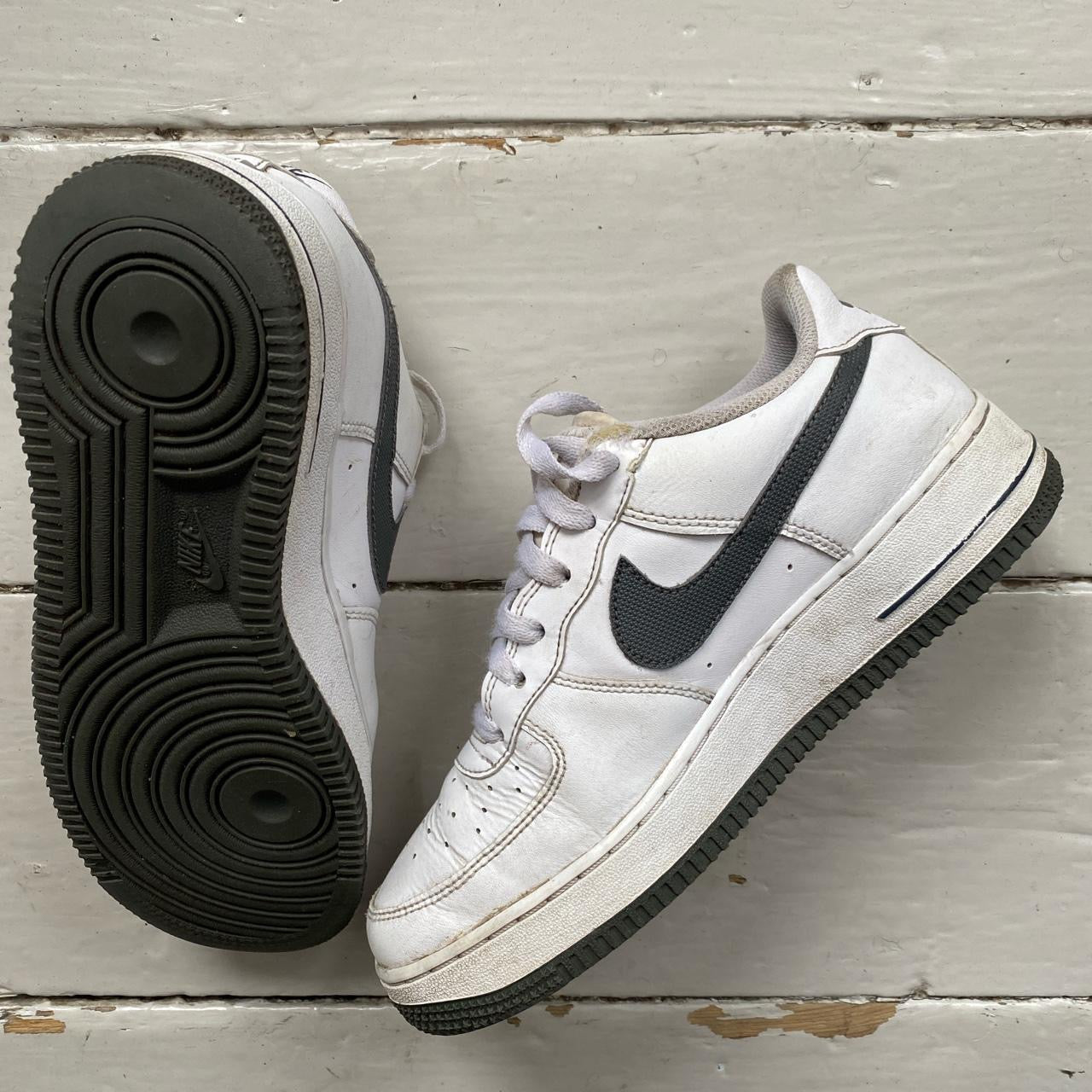 Nike Air Force 1 White and Grey (UK 5.5)