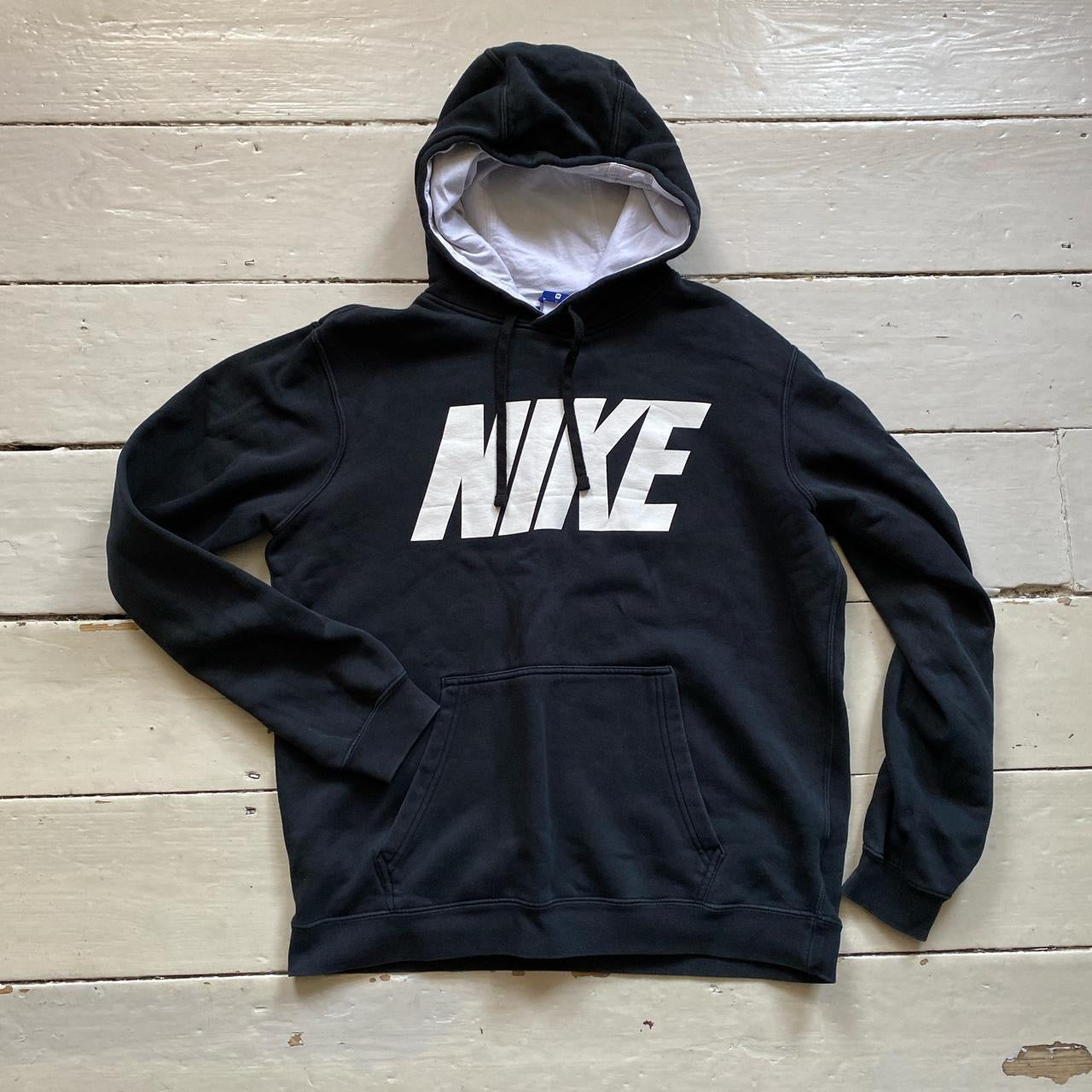 Nike Club Black Hoodie (Medium)