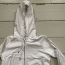 Nike White Swoosh Womens Hoodie (Large)