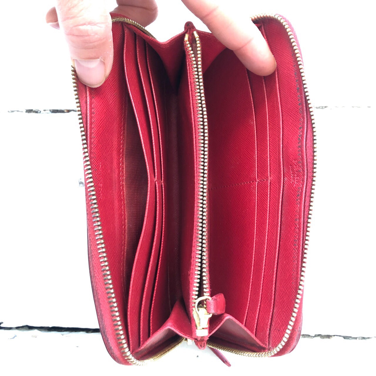 Prada Milano Red Purse