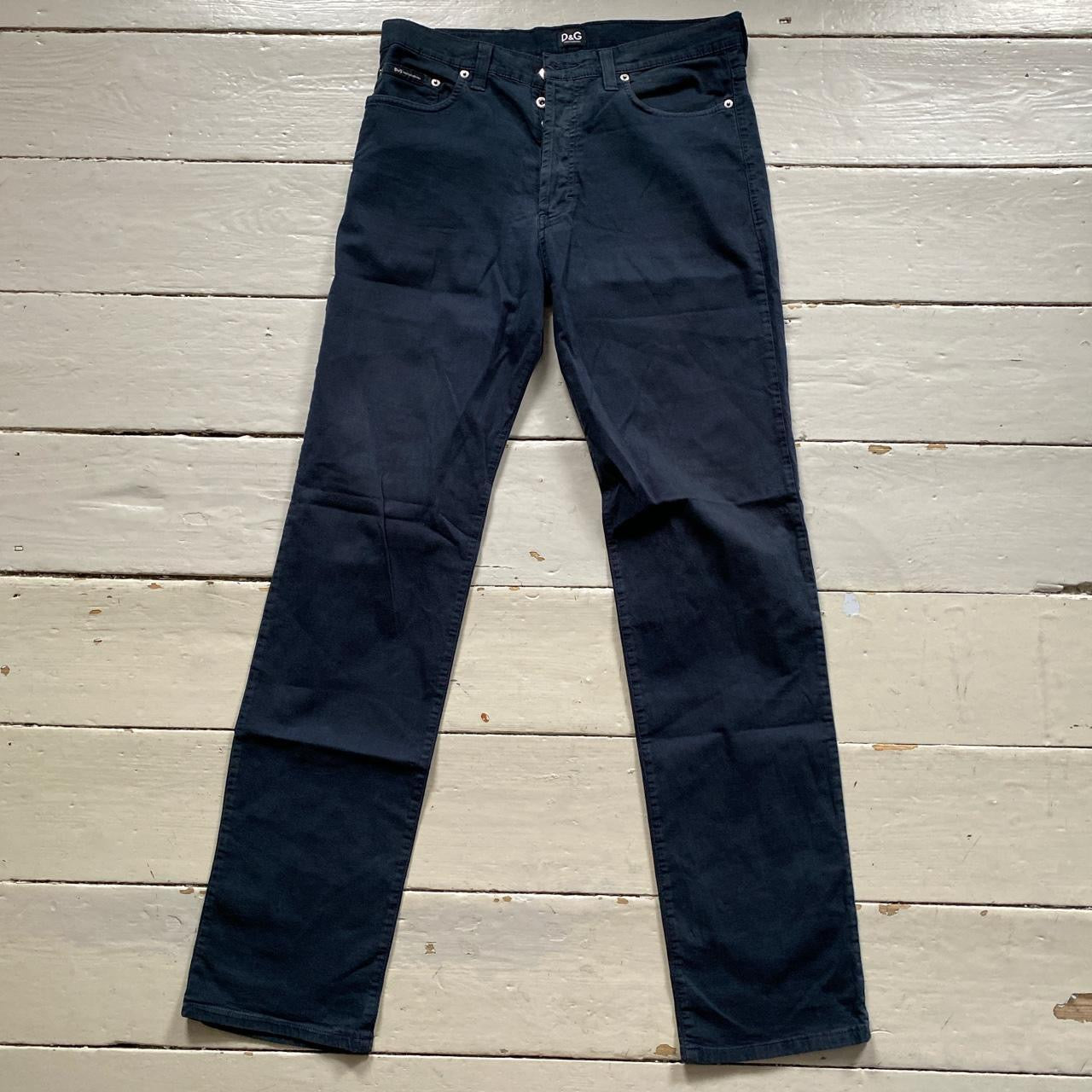 Dolce and Gabbana Navy Jeans (33/33)