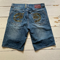Ecko Vintage Navy Jorts Shorts  (34W)