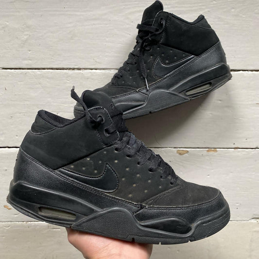 Nike Flight Black Trainers (UK 8)