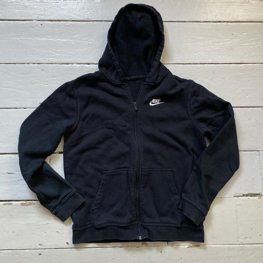 Nike Swoosh Black Hoodie (Small)