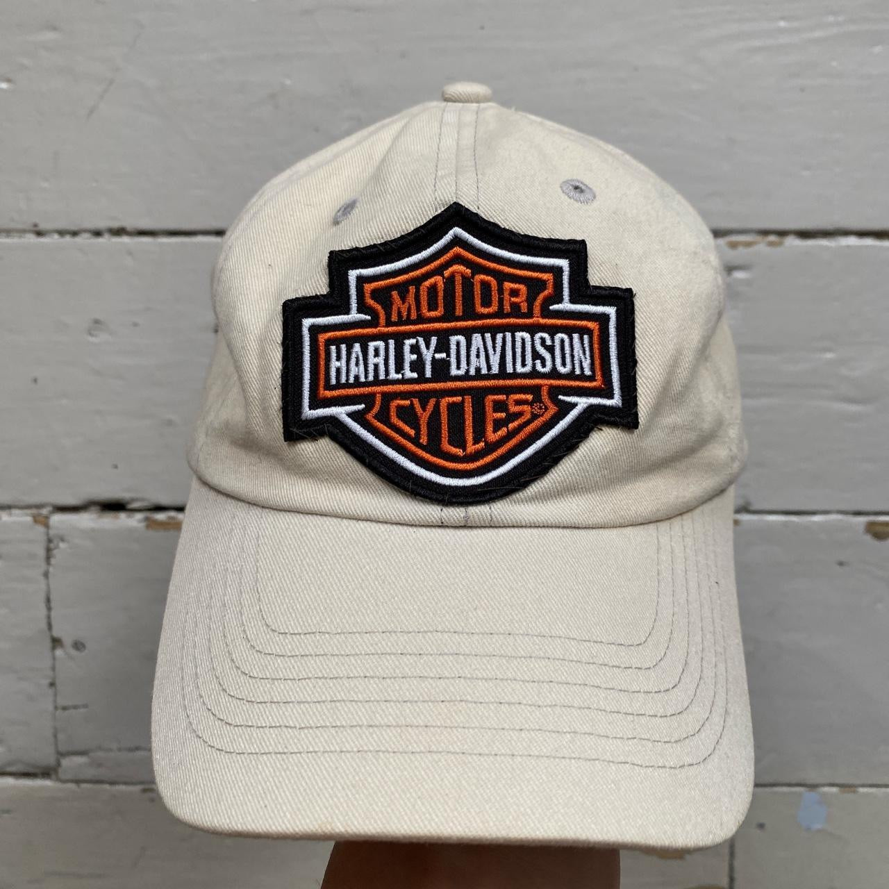 Harley Davidson Cream Cap