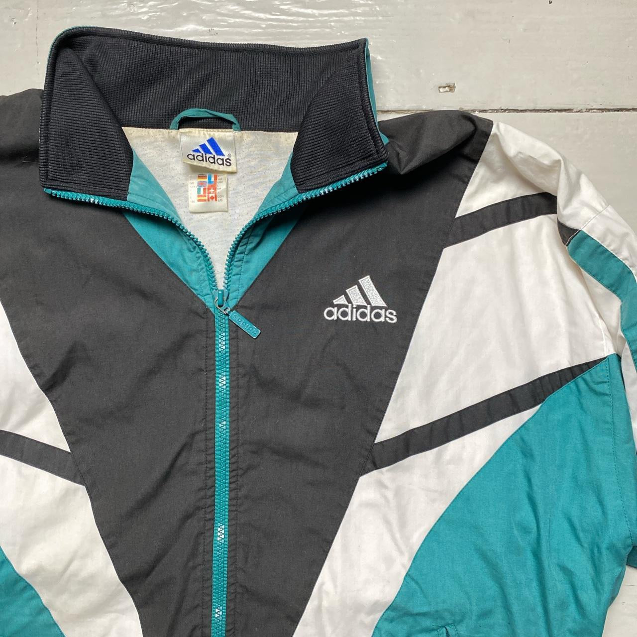 Adidas Vintage Shell Track Jacket (Large)