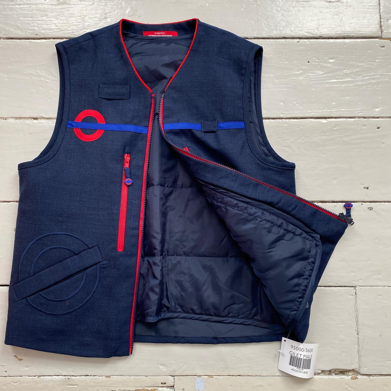 London Underground Gilet Hemingway Designs (Small)