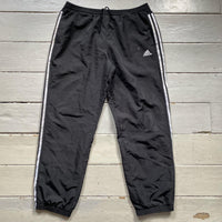 Adidas Black Shell Bottoms (XL)