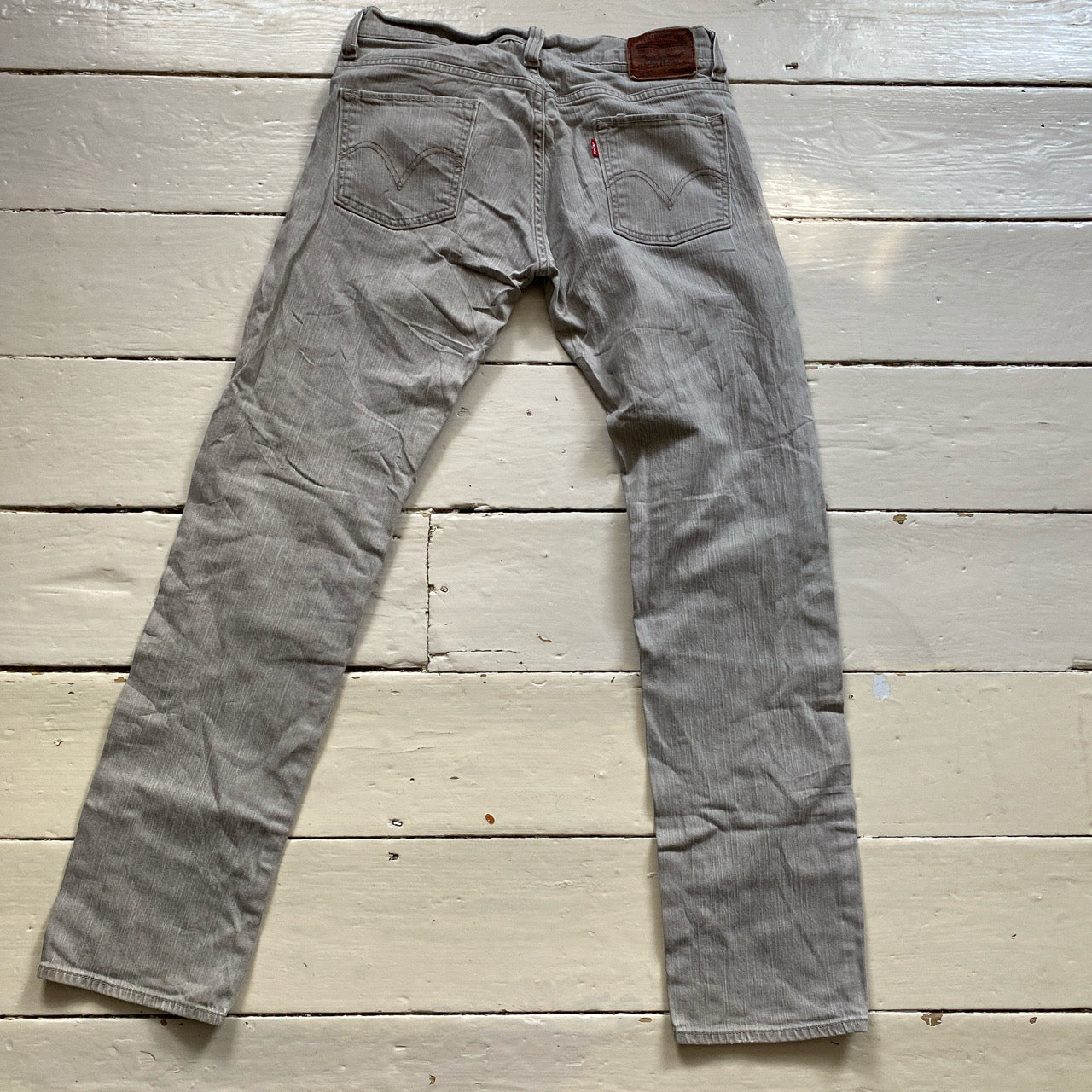 Levis 511 Slim Grey Jeans (33/32)