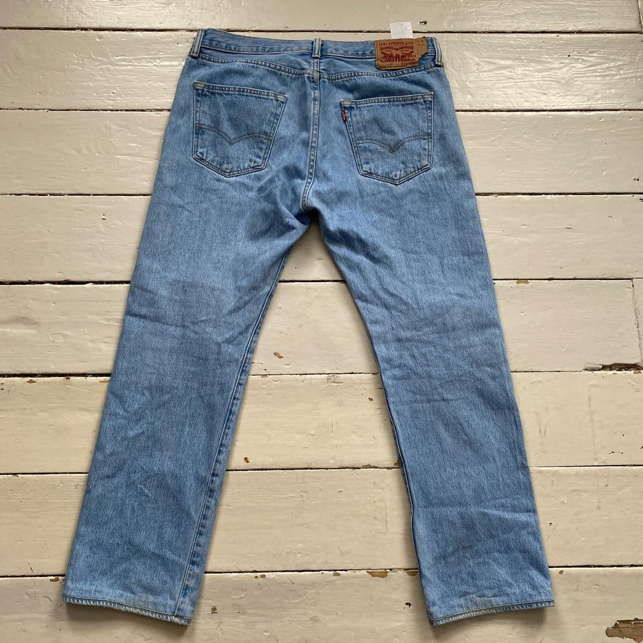 Levis 501 Light Wash Jeans (34/28)