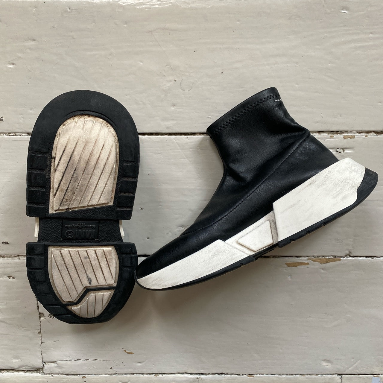 Maison Margiela MM6 Leather Sock Shoes (UK 5)
