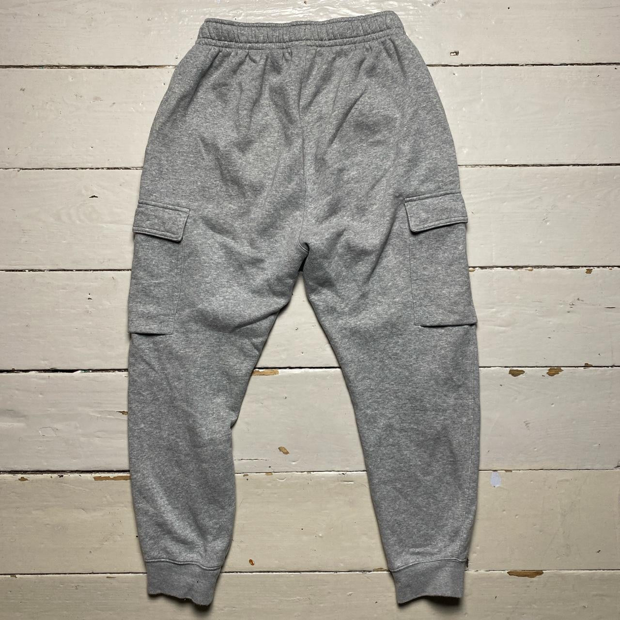 Nike Swoosh Grey Cargo Joggers (XS)