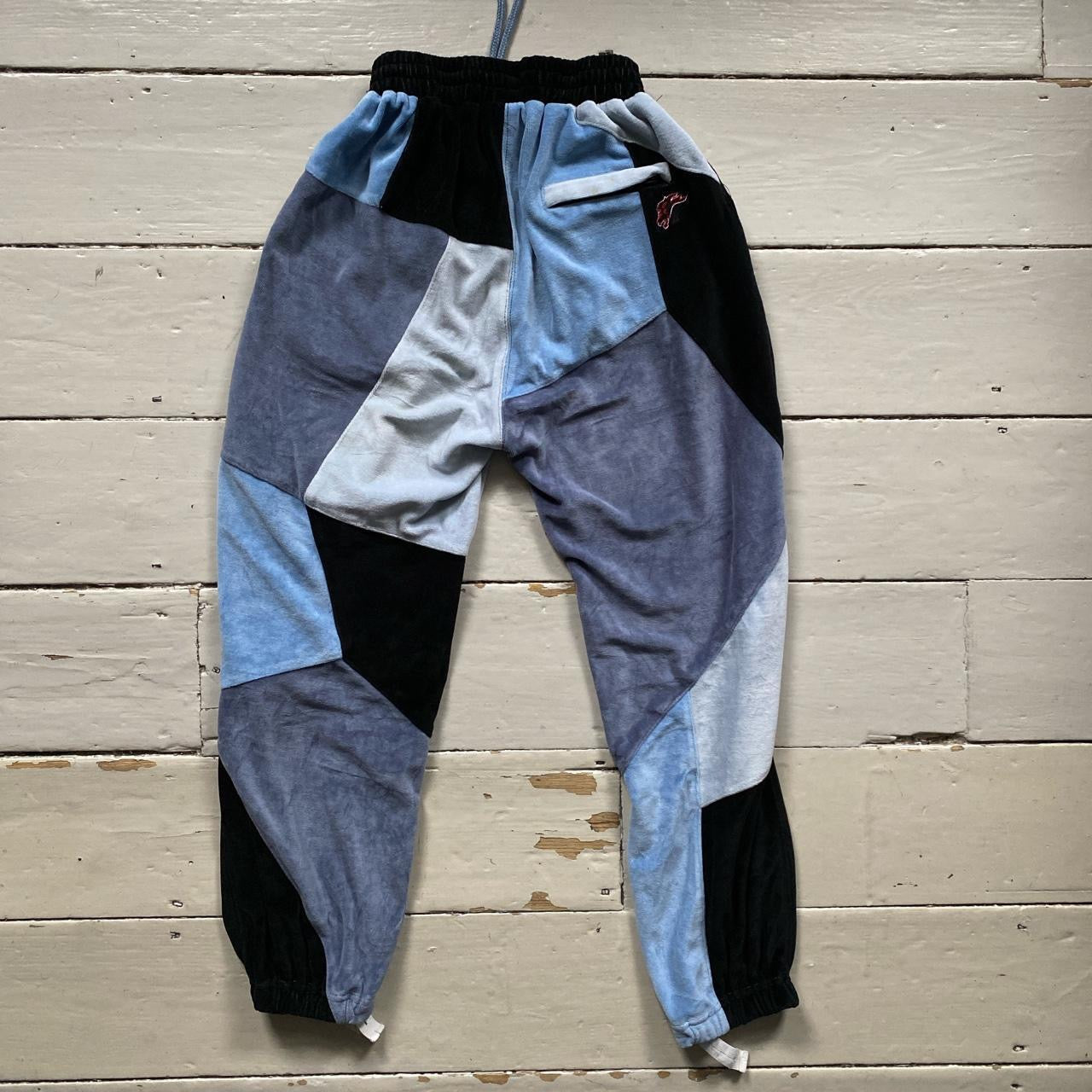 Clench Jeans Vintage Velour Joggers (Size 14)