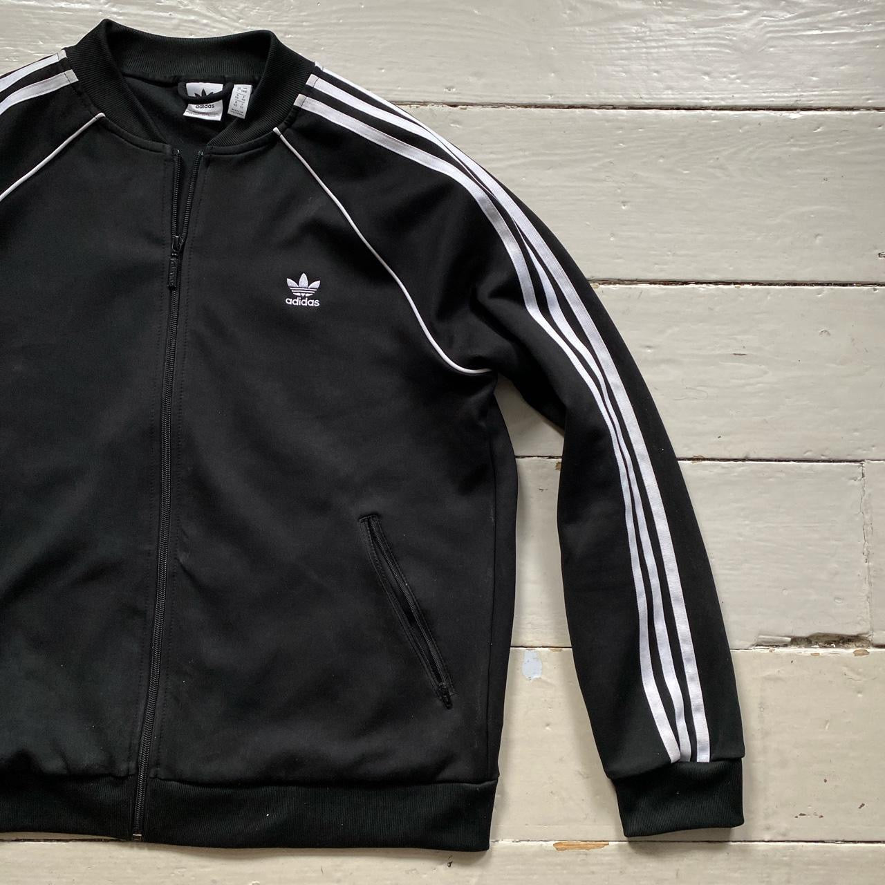 Adidas SST Black Jacket (Medium)