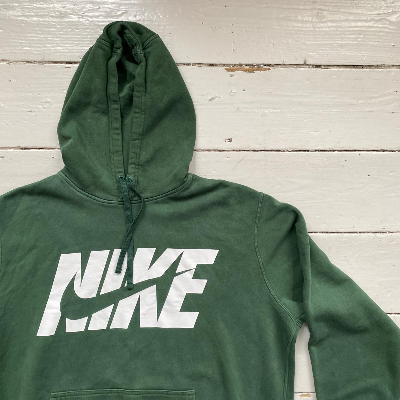 Nike Club Swoosh Green Hoodie (XL)