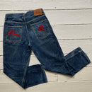 Evisu No2 Vintage Japanese Embroidered Jeans (32/32)
