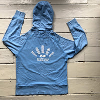 Nike Vintage Light Blue Hoodie (Small)