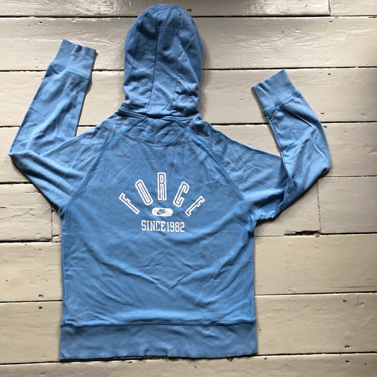 Nike Vintage Light Blue Hoodie (Small)
