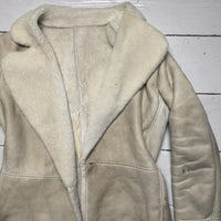 Gianni Versace Vintage Sheepskin Coat (UK 10)