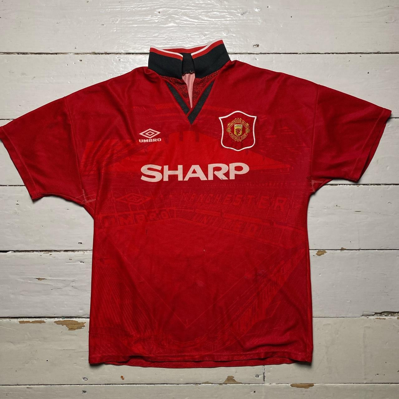 Manchester United Umbro Vintage Jersey (XL)