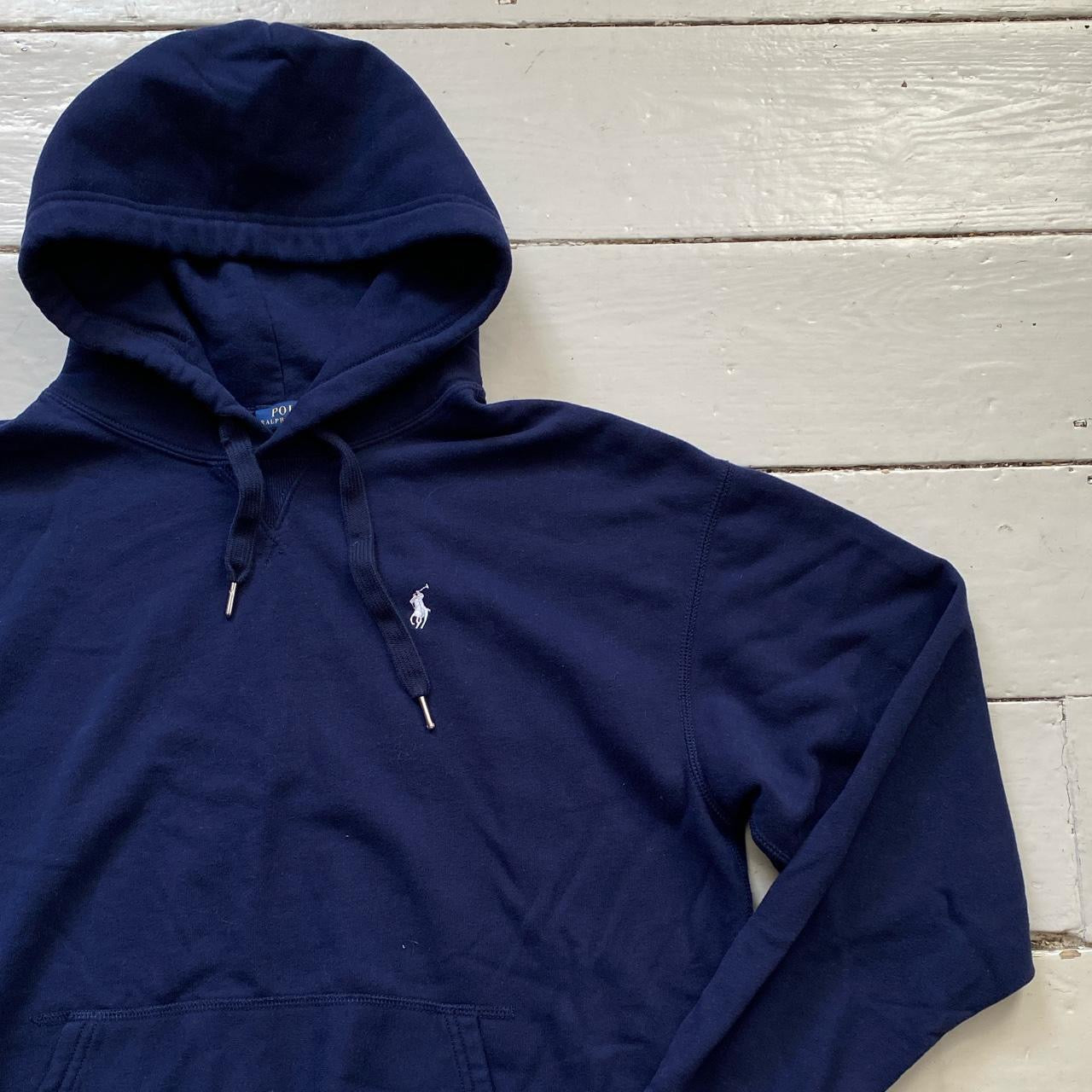 Ralph Lauren Polo Navy Hoodie (Large)