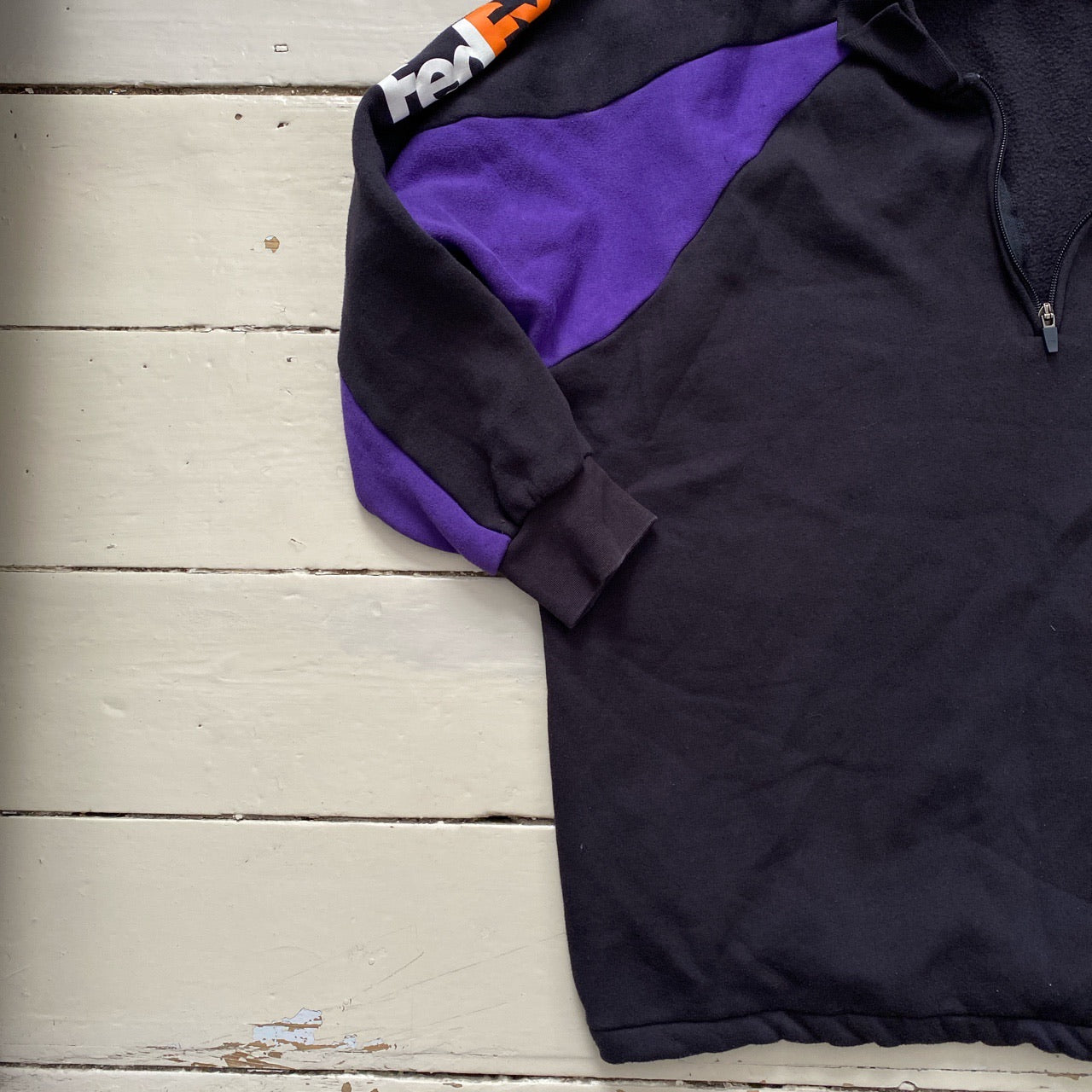 Fedex Quarter Zip Fleece (Large)