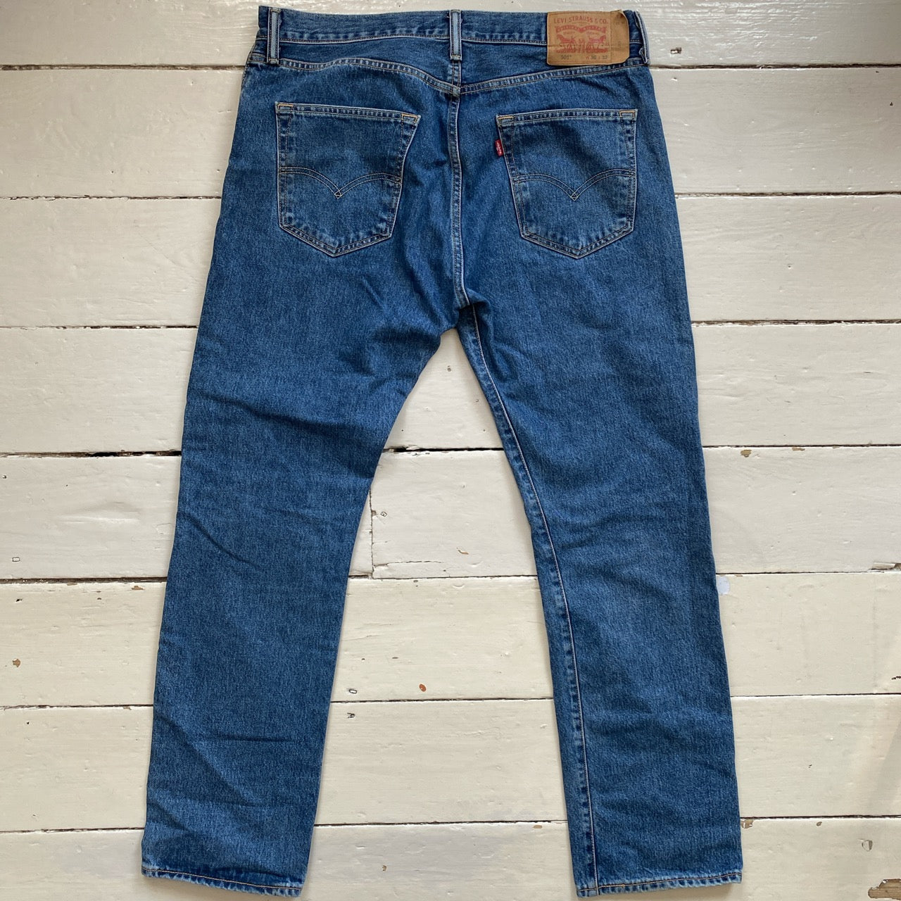 Levis 501 Blue Jeans (36/32)