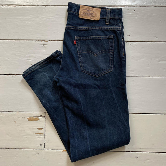 Levis 501 Dark Navy Jeans (34/33)