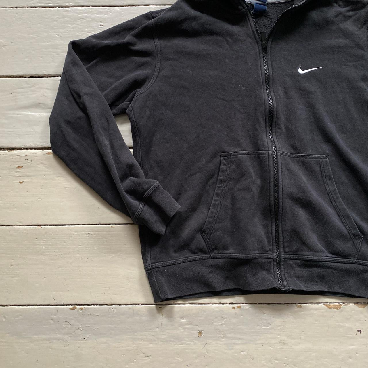 Nike Swoosh Black Hoodie (Large)