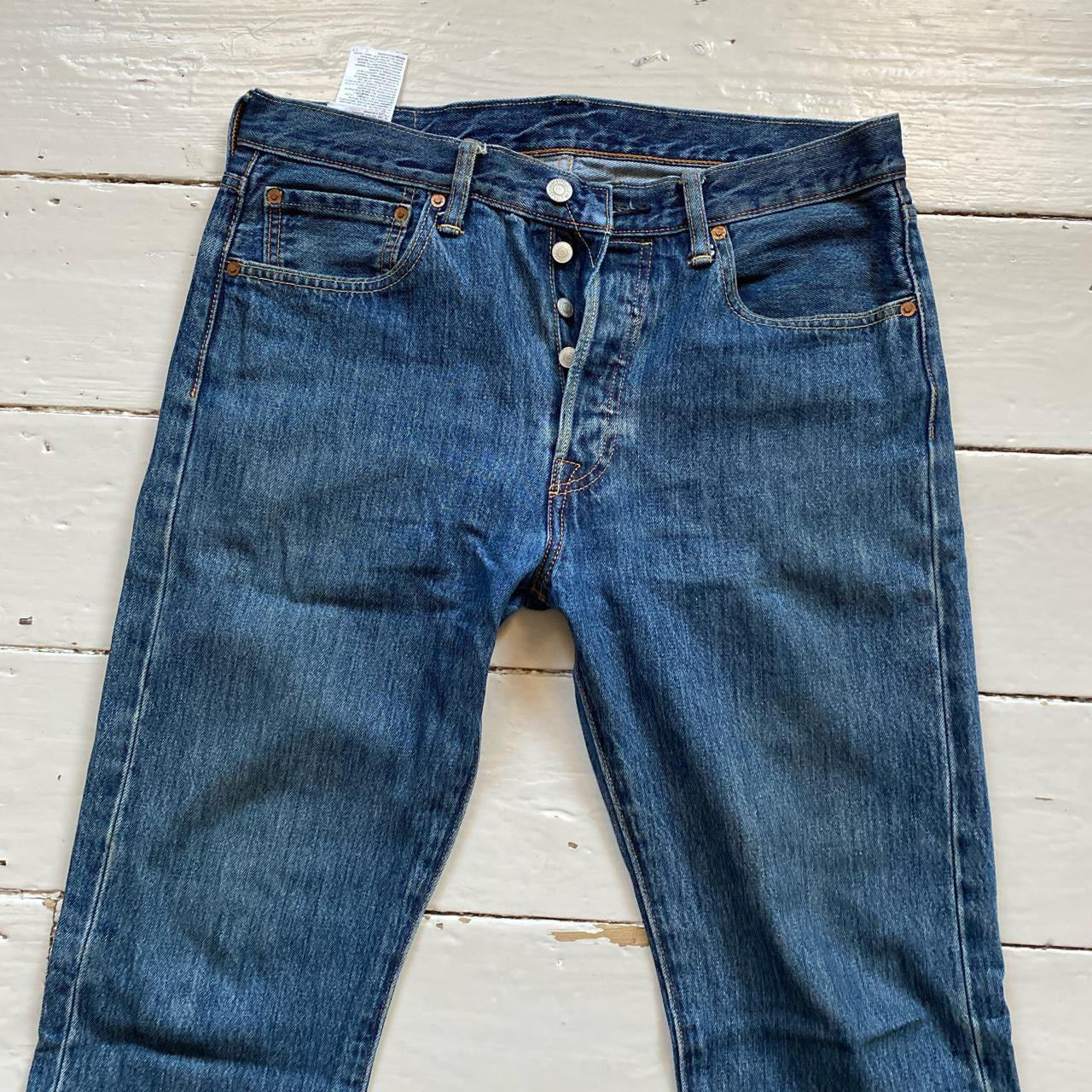 Levis 501 Blue Jeans (32/34)