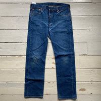 Levis 501 Blue Jeans (36/33)