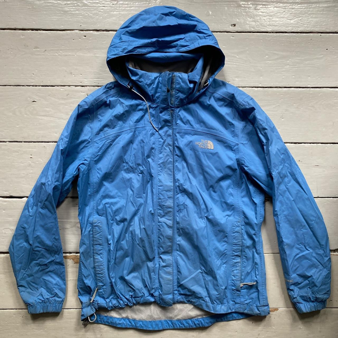 The North Face Womens Light Blue Jacket (Womens Large)