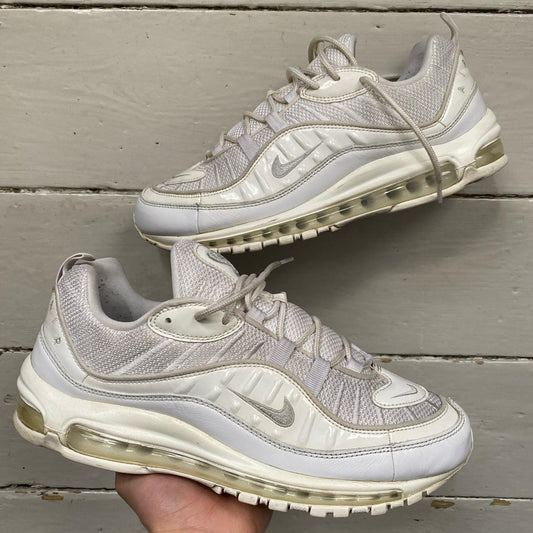 Nike Air Max 98 White (UK 10)