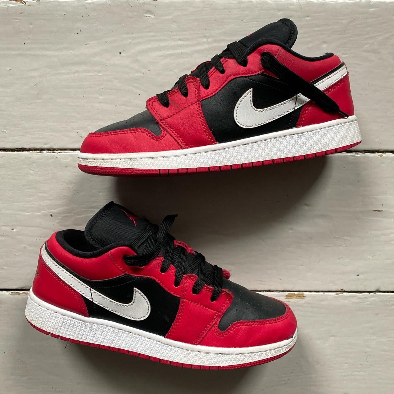 Jordan 1 Low Very Berry Red and Black (UK 6)