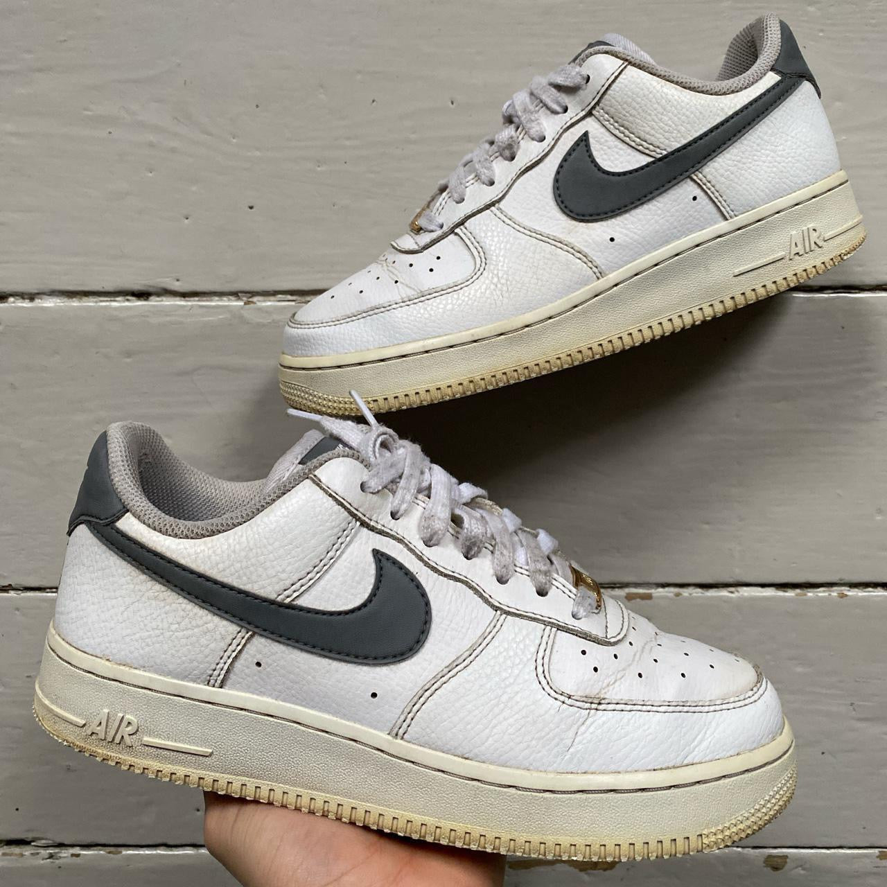 Nike Air Force 1 White and Grey (UK 6)