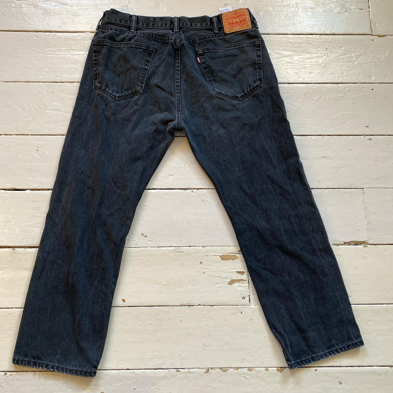 Levis 505 Charcoal Jeans (38/30)