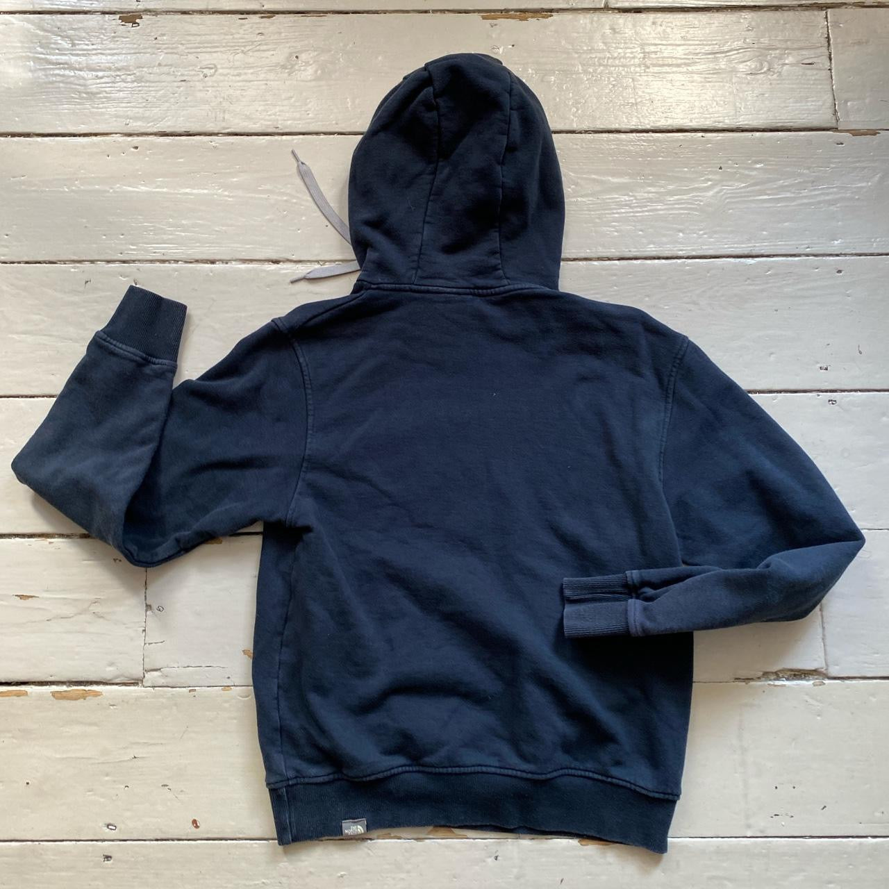 The North Face Navy Hoodie (Small)