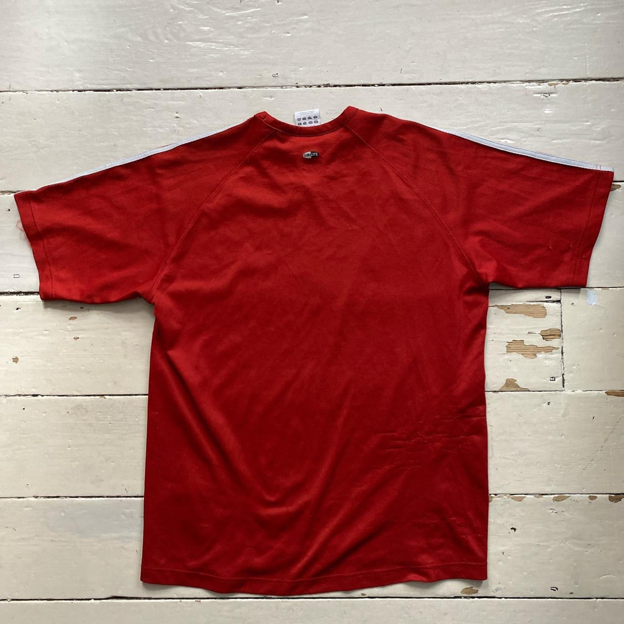 Adidas Red T Shirt (XL)