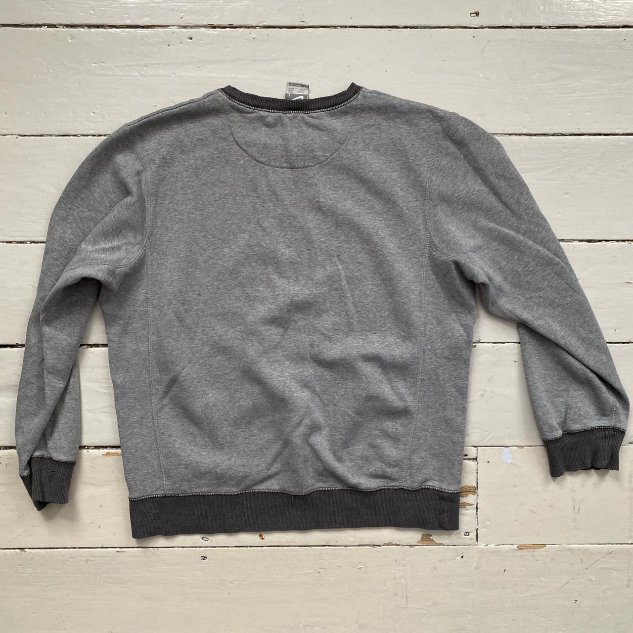 Nike Swoosh Grey Jumper (Large)