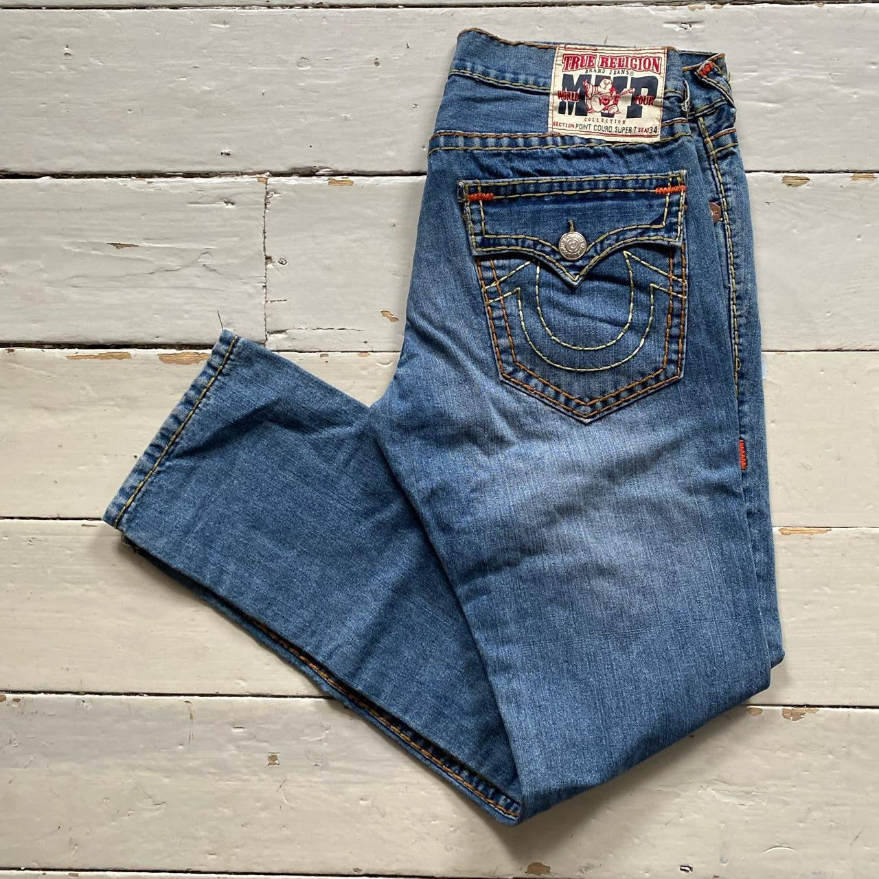 True Religion MVP Stitch Jeans (36/34)