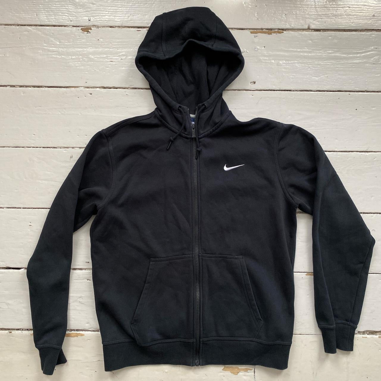 Nike Swoosh Black Hoodie (Medium)