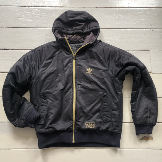 Adidas Chile Black & Gold Coat (Large)