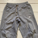 Nike Swoosh Grey Joggers (Medium)