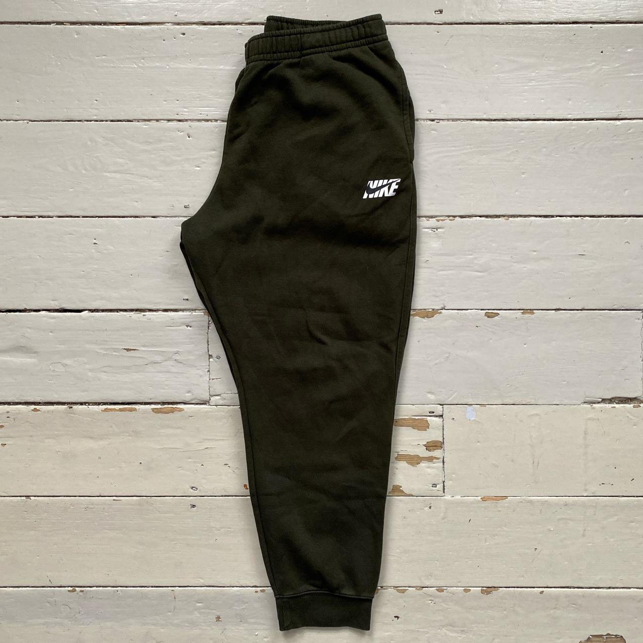 Nike Swoosh Khaki Joggers (XXL)