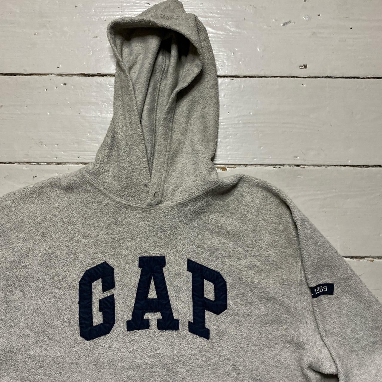 GAP Fleexe Grey Hoodie (Large)